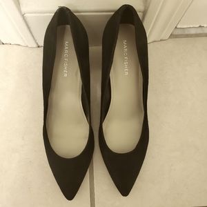 Marc Fisher Pointed Toe Black Heels